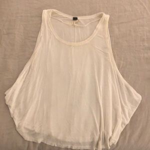 ivory free people flowy top
